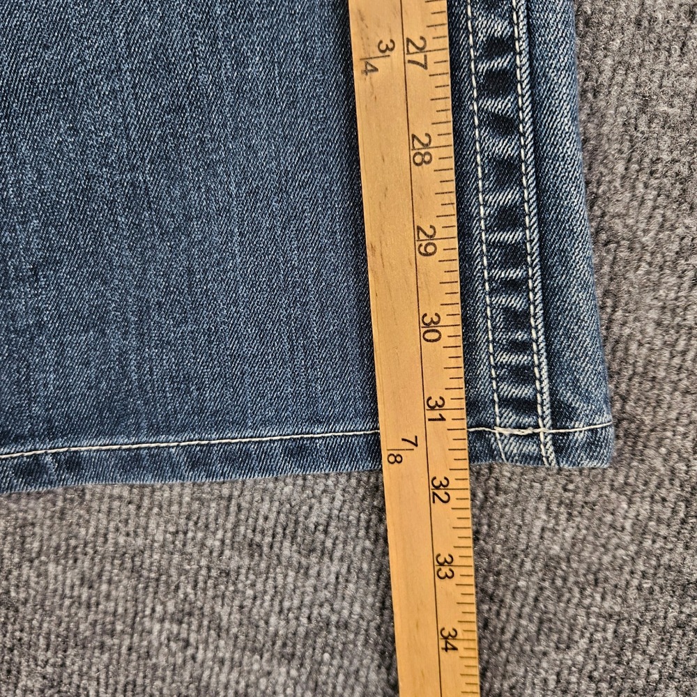 Silver Suki Bootcut Jeans Womens 28 Mid Rise Dark Wash Denim Stretch Casual Blue - Picture 6 of 10